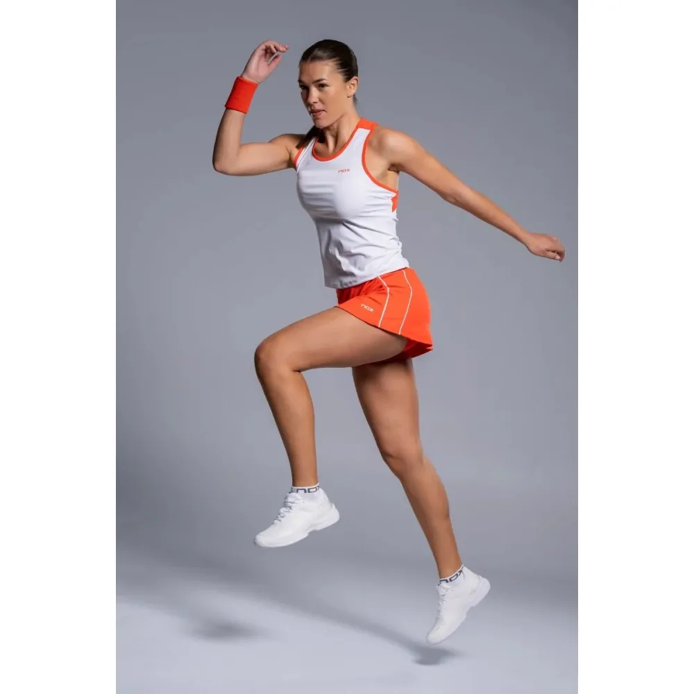 Майка NOX TEAM WHITE/RED TANK TOP S - 5