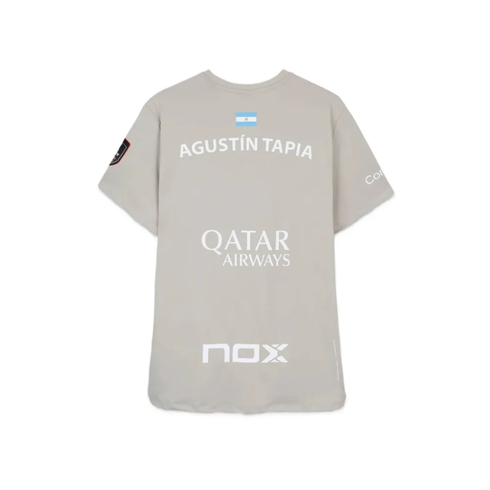Футболка NOX SPONSORS AT10 GREY T-SHIRT XL - 4
