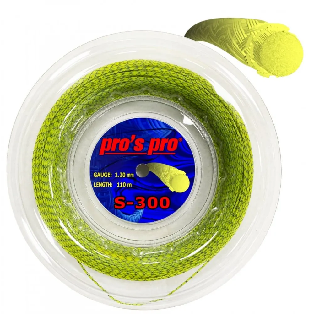 Струна для сквошу Pro's Pro S-300 жовто-синя 110 м - 1