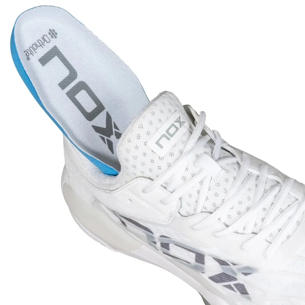 Кросівки для піклболу NOX LUX TEMPO WHITE/GREY 42 - 4