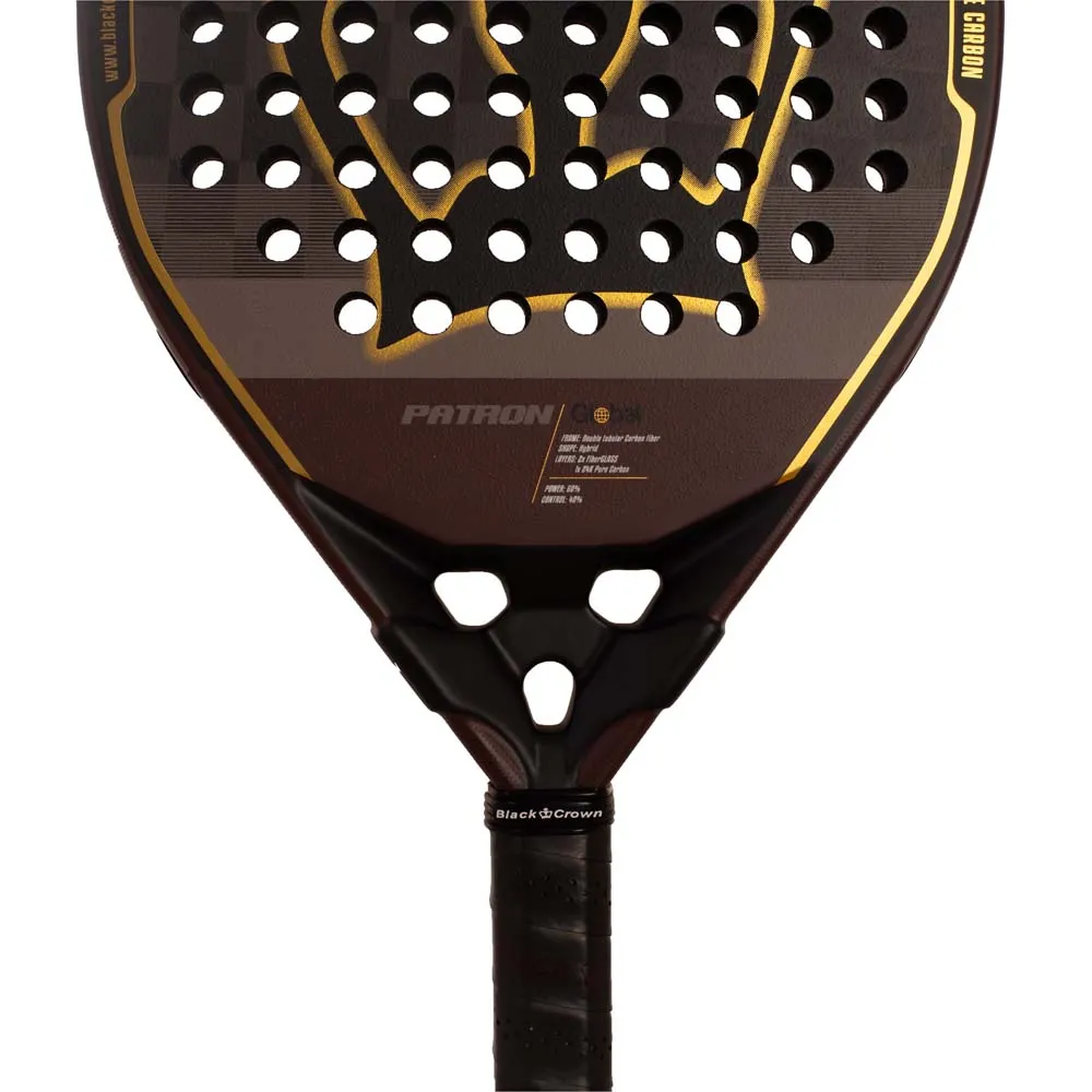 Ракетка для паделу Black Crown PATRON GLOBAL - 2