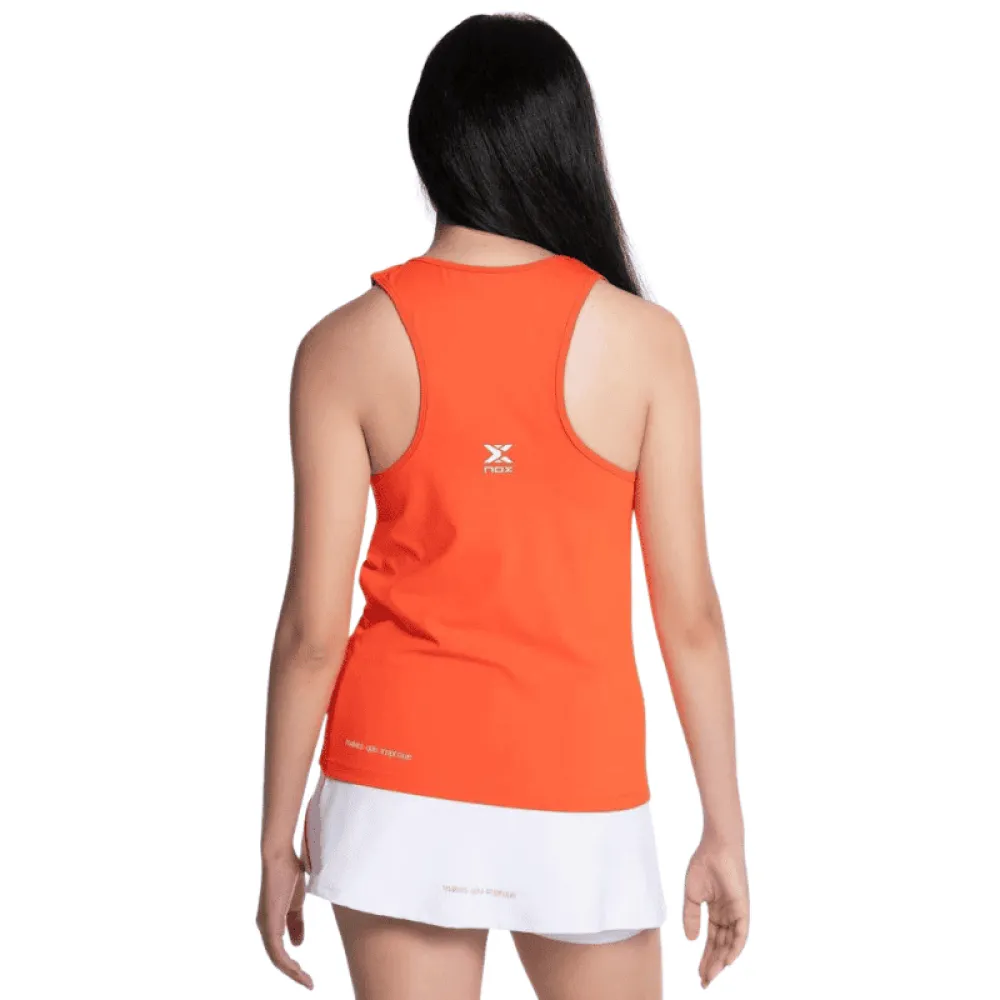 Майка NOX CAMISETA TIRANTES MUJER TEAM FIT RED L - 2