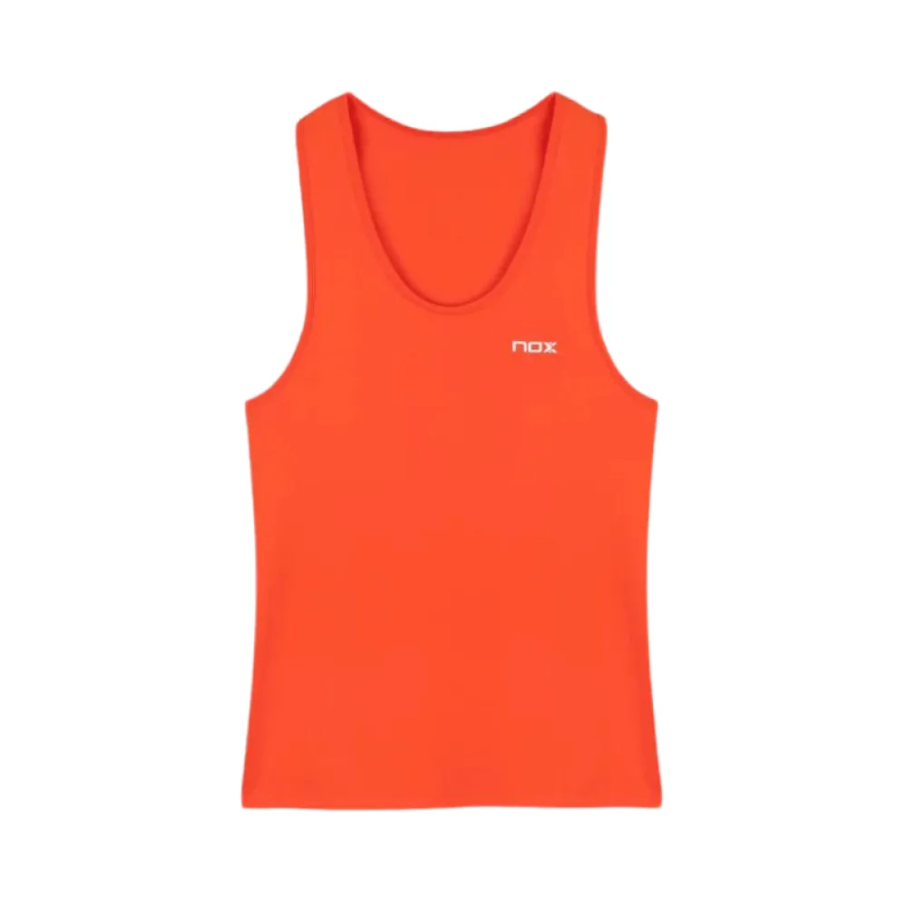 Майка NOX CAMISETA TIRANTES MUJER TEAM FIT RED L - 1