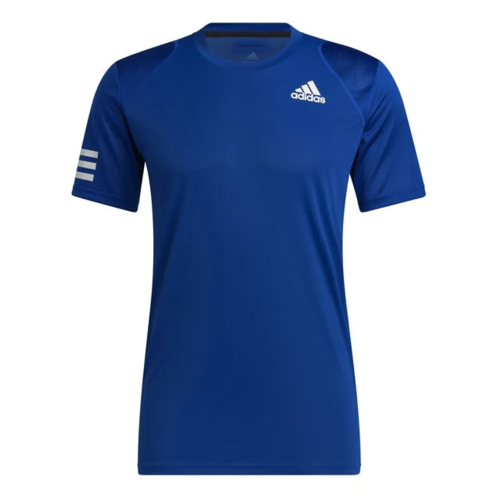 Футболка Adidas Club 3 Stripe Tee B Blue дитяча 8Y - 1
