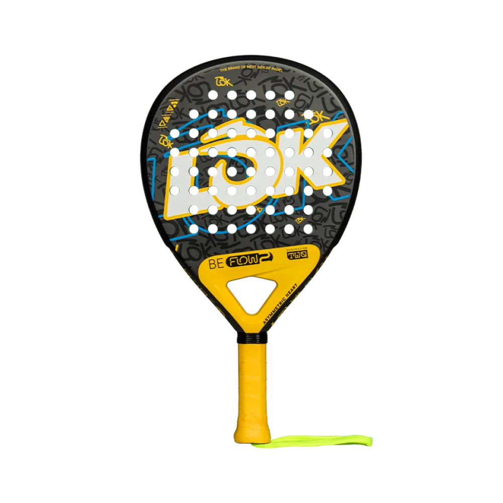 Ракетка для паделу LOK BE FLOW YELLOW - 1