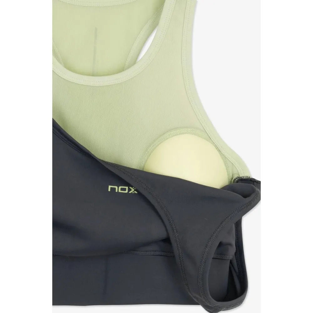 Топ NOX PRO WOMEN'S BRA CHARCOAL GREY L - 3