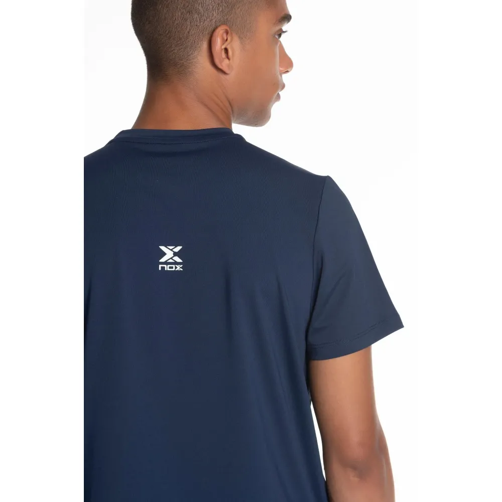 Футболка NOX CAMISETA HOMBRE TEAM REGULAR DARK BLUE M - 4
