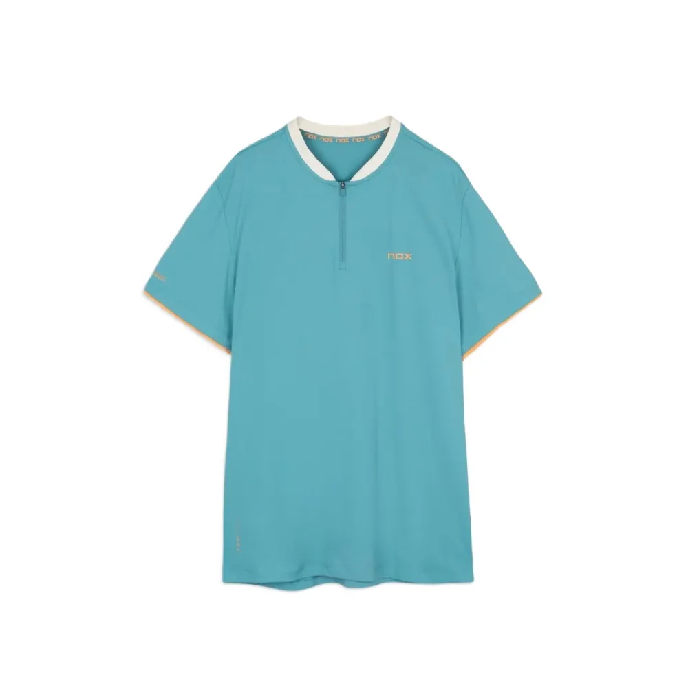 Футболка NOX DUSTY TURQUOISE PRO POLO T-SHIRT M - 1