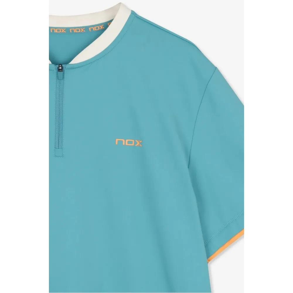 Футболка NOX DUSTY TURQUOISE PRO POLO T-SHIRT M - 2