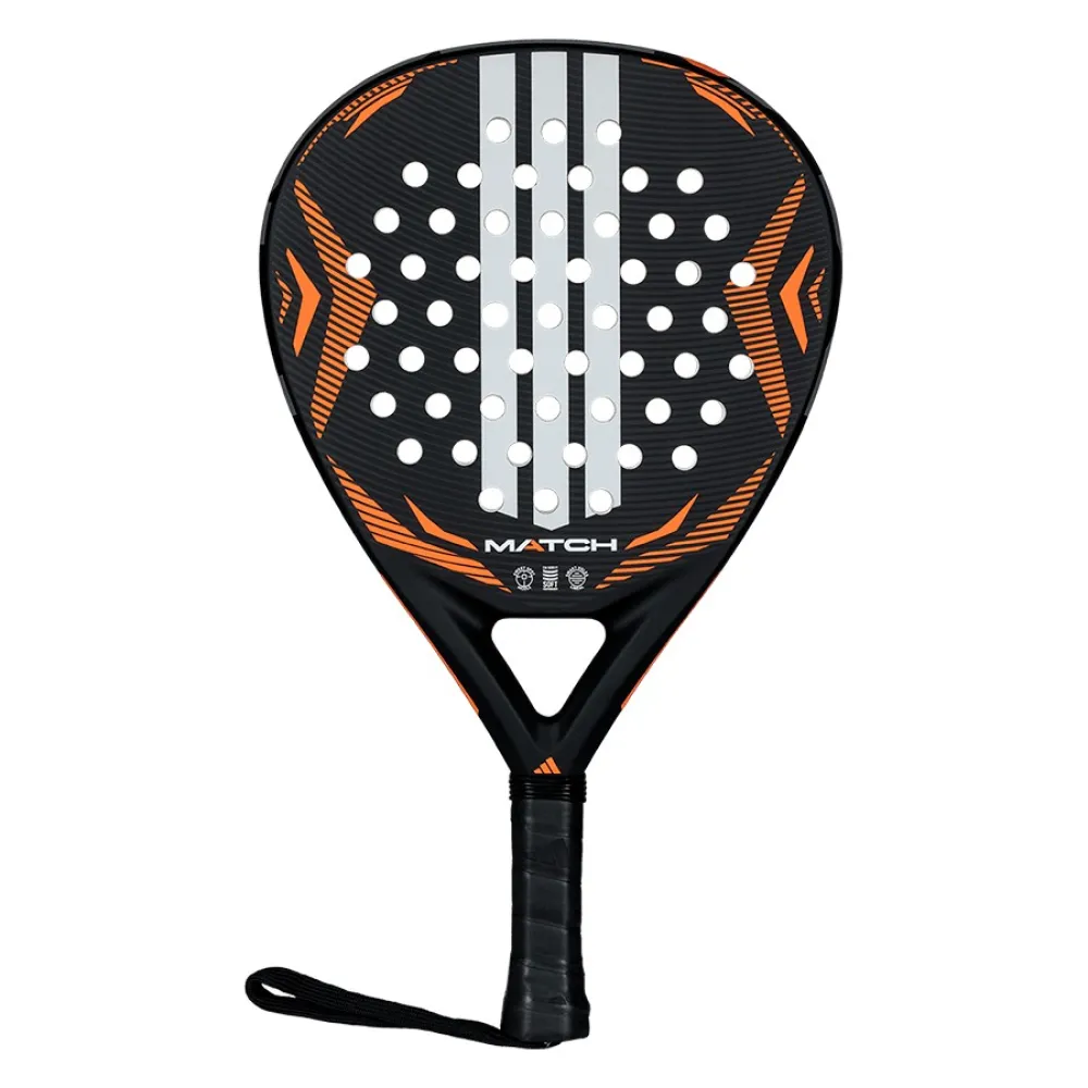 Ракетка для паделу Adidas MATCH BLACK/ORANGE 2026 - 1