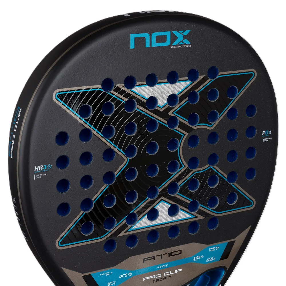 Ракетка для паделу NOX AT10 PRO CUP SOFT BY AGUSTIN TAPIA - 7