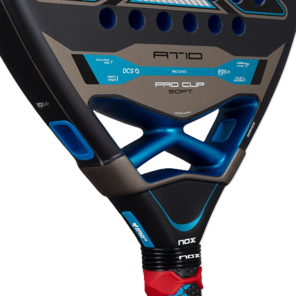 Ракетка для паделу NOX AT10 PRO CUP SOFT BY AGUSTIN TAPIA - 6