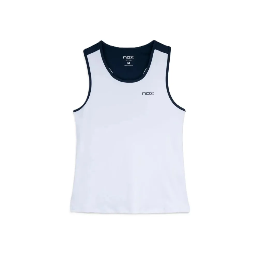 Майка NOX TEAM WHITE/NAVY BLUE TANK TOP M - 1