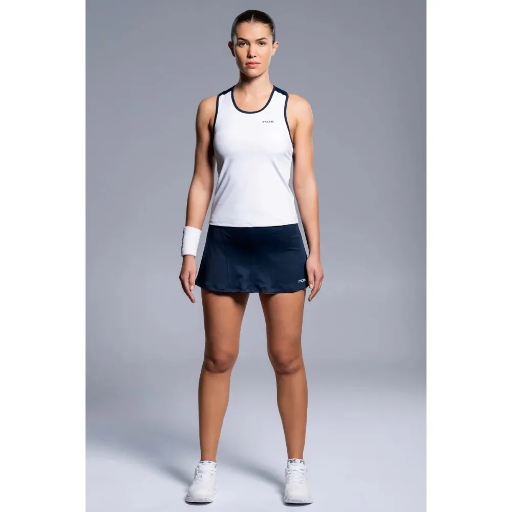 Майка NOX TEAM WHITE/NAVY BLUE TANK TOP M - 9