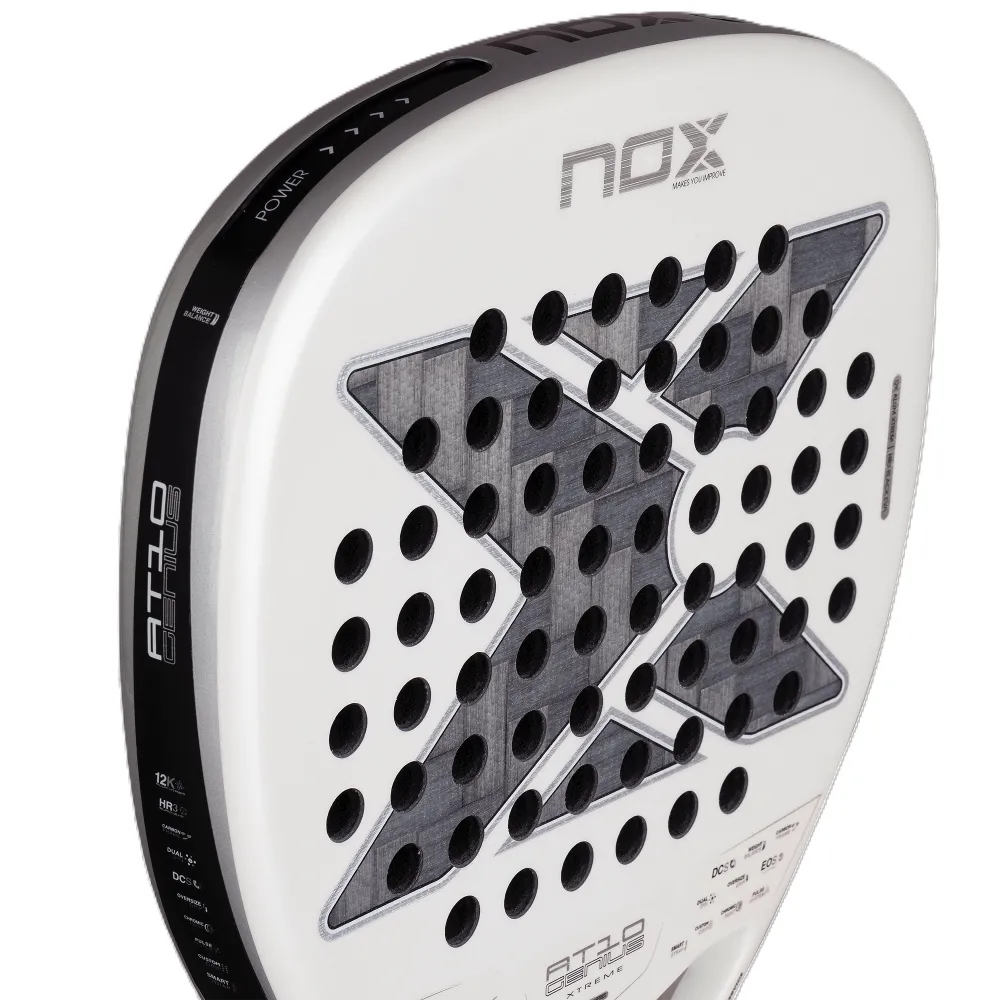 Ракетка для паделу NOX AT10 GENIUS ATTACK 12K ALUM XTREM BY AGUSTIN TAPIA - 9