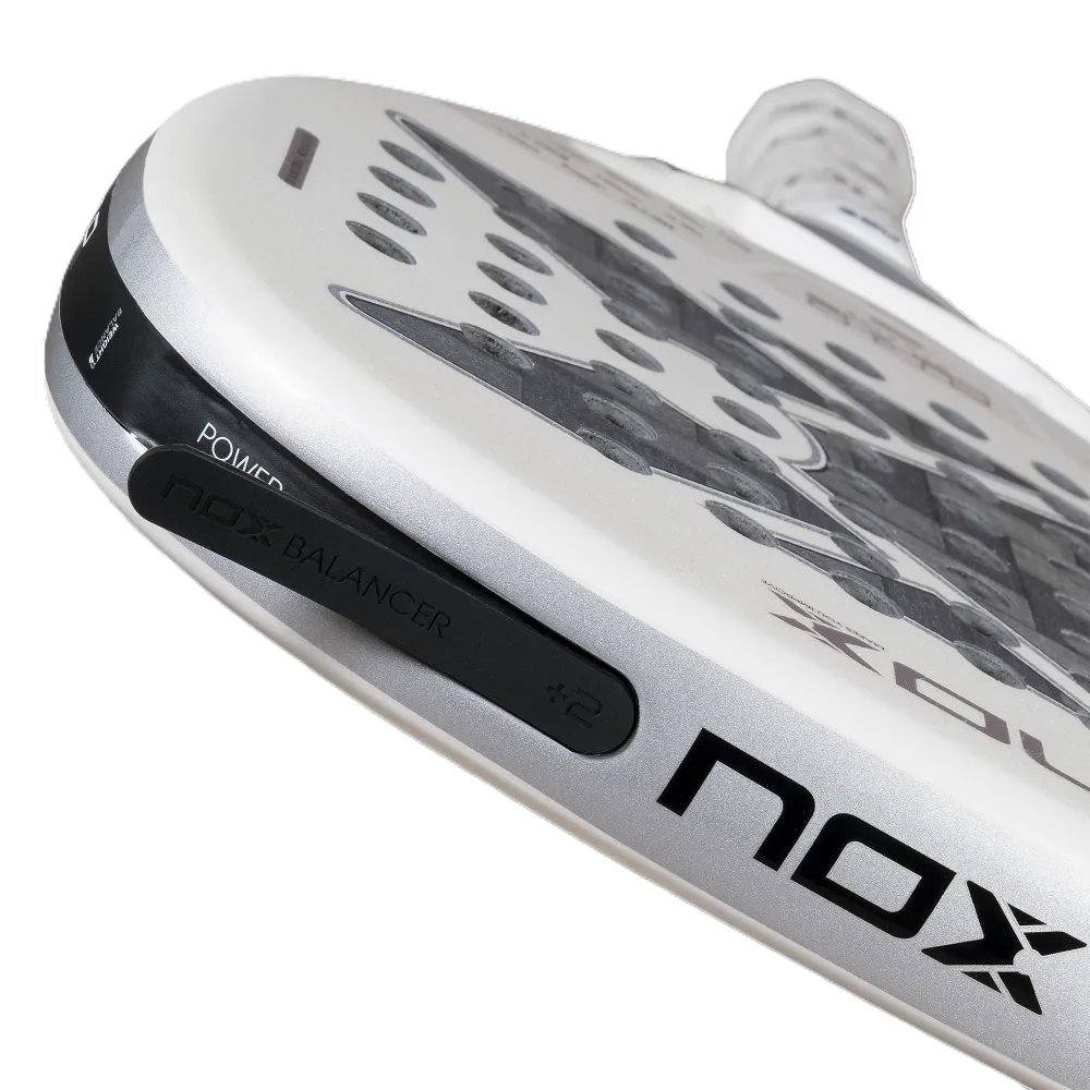 Ракетка для паделу NOX AT10 GENIUS ATTACK 12K ALUM XTREM BY AGUSTIN TAPIA - 2