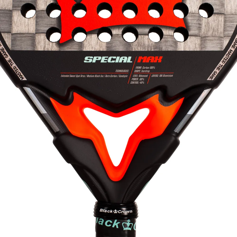 Ракетка для паделу Black Crown SPECIAL MAX - 4