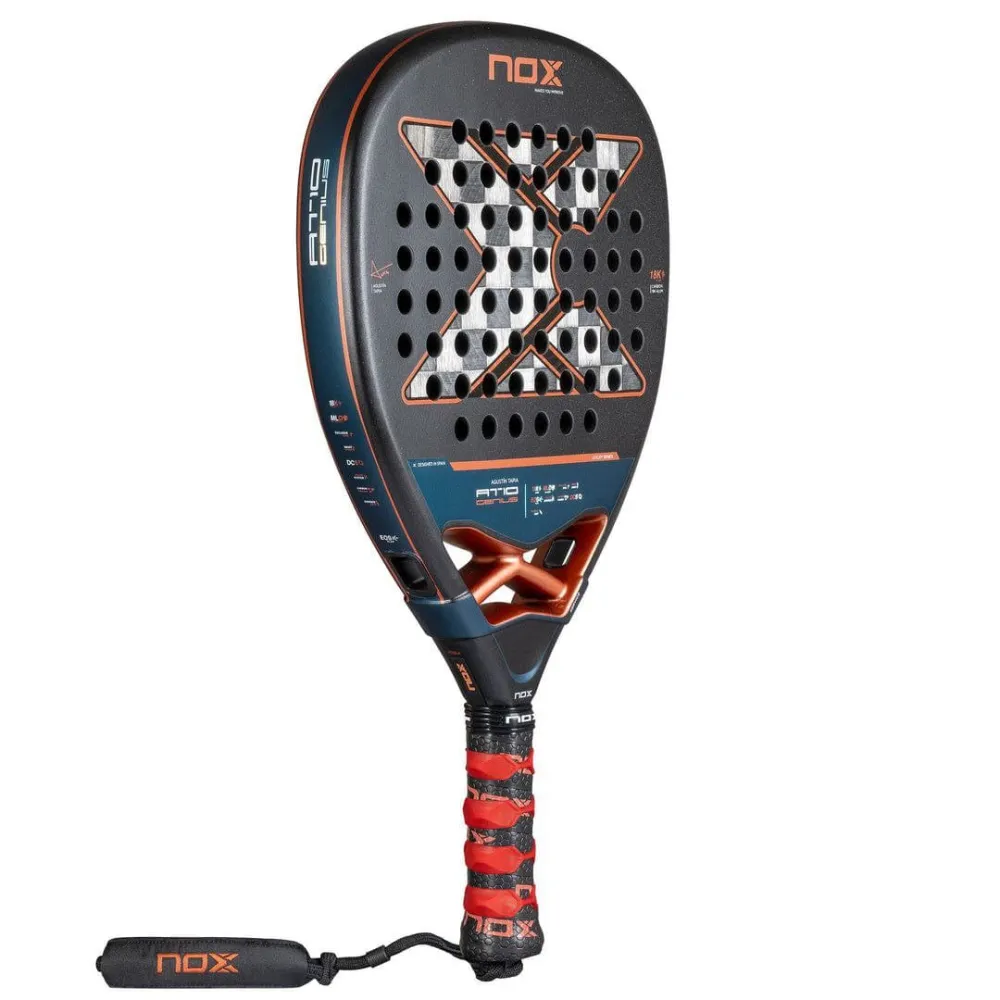 Ракетка для паделу NOX AT10 GENIUS ATTACK  18K ALUM RACKET BY AGUSTIN TAPIA - 7
