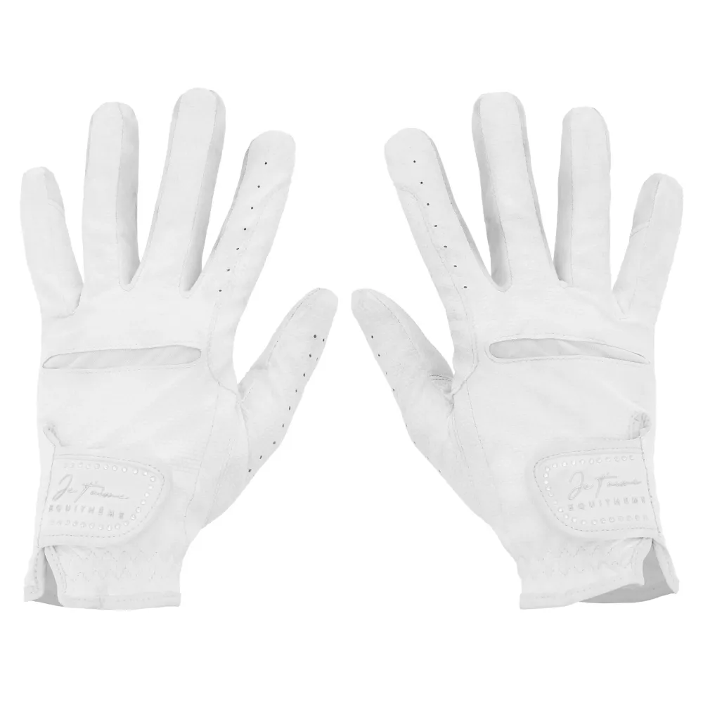 Рукавиці Equitheme je taime victoire white (S) - 1