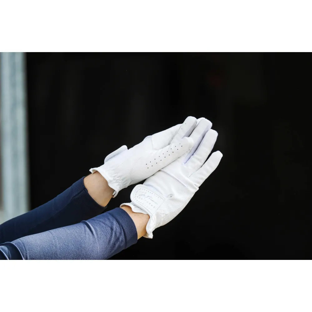 Рукавиці Equitheme je taime victoire white (S) - 2