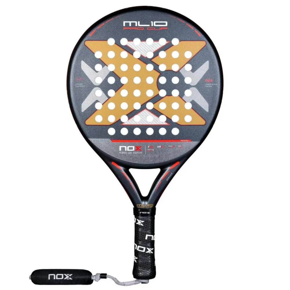 Ракетка для паделу NOX ML10 PRO CUP ROUGH SURFACE EDITION BY MIGUEL LAMPERTI RACKET - 1