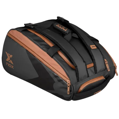 Сумка NOX LUXURY OPEN SERIES BLACK/BROWN PADEL BAG