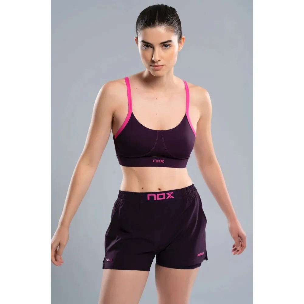 Топ NOX PRO DEEP PURPLE SPORTS BRA L - 6