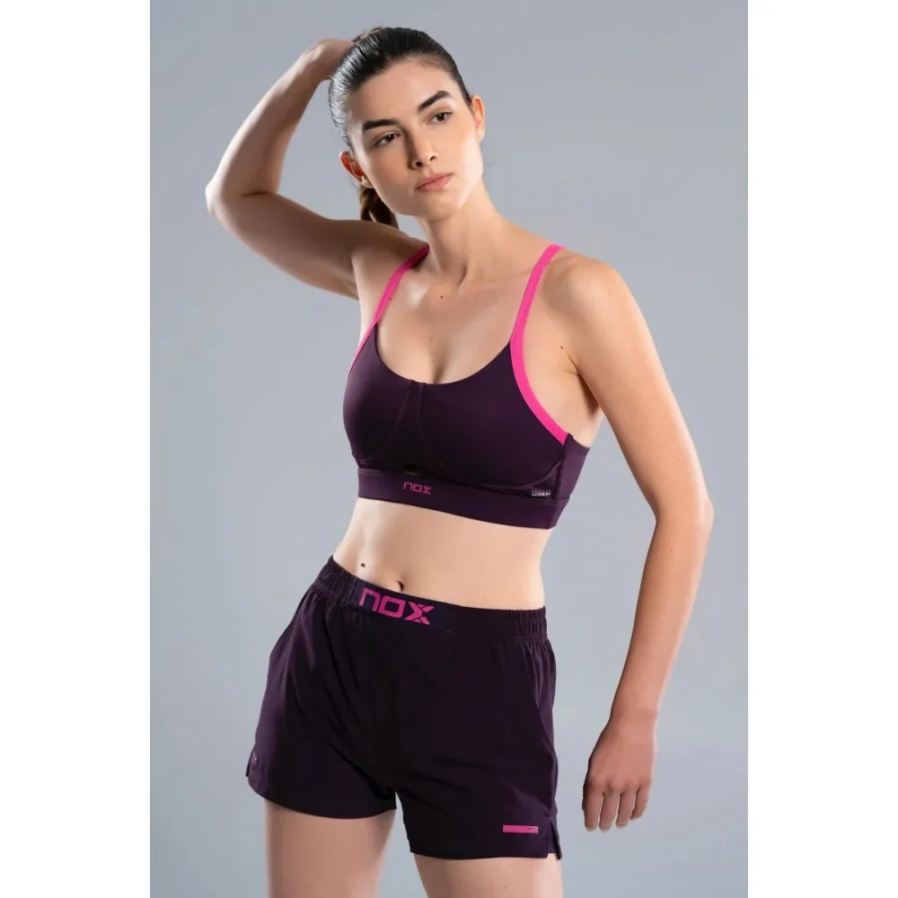 Топ NOX PRO DEEP PURPLE SPORTS BRA L - 5