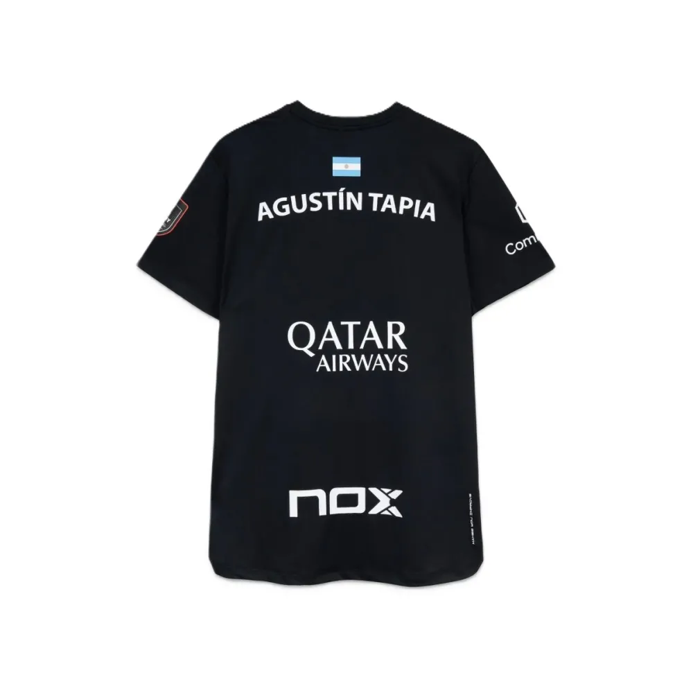 Футболка NOX SPONSORS AT10 BLACK T-SHIRT L - 4