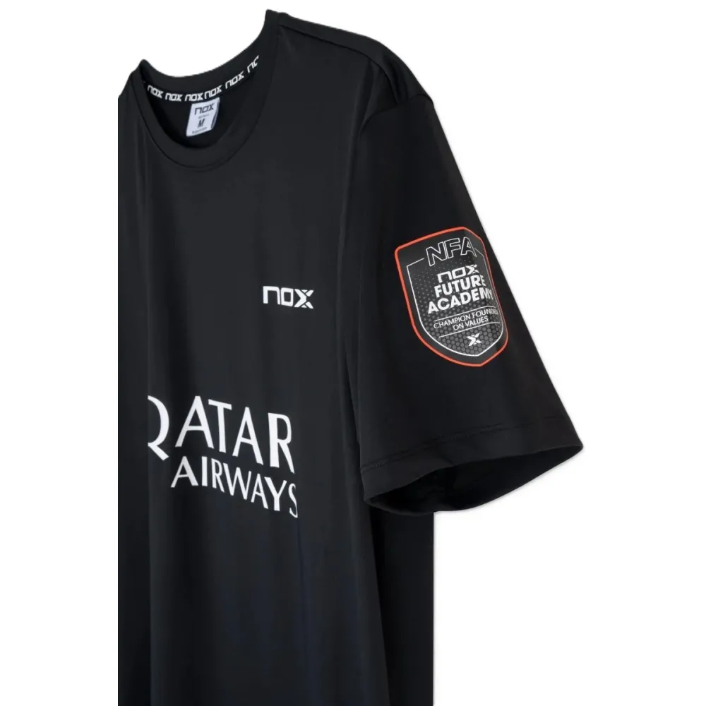 Футболка NOX SPONSORS AT10 BLACK T-SHIRT L - 3