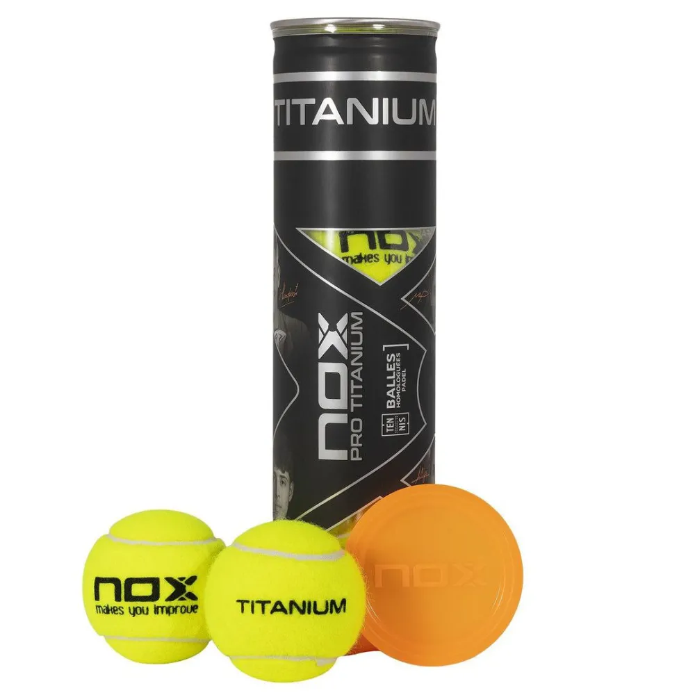 М'ячі для паделу NOX Pro Titanium 4 - 2