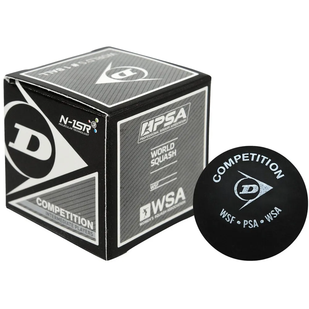 М`яч для сквошу Dunlop Competition 1 жовтий - 1
