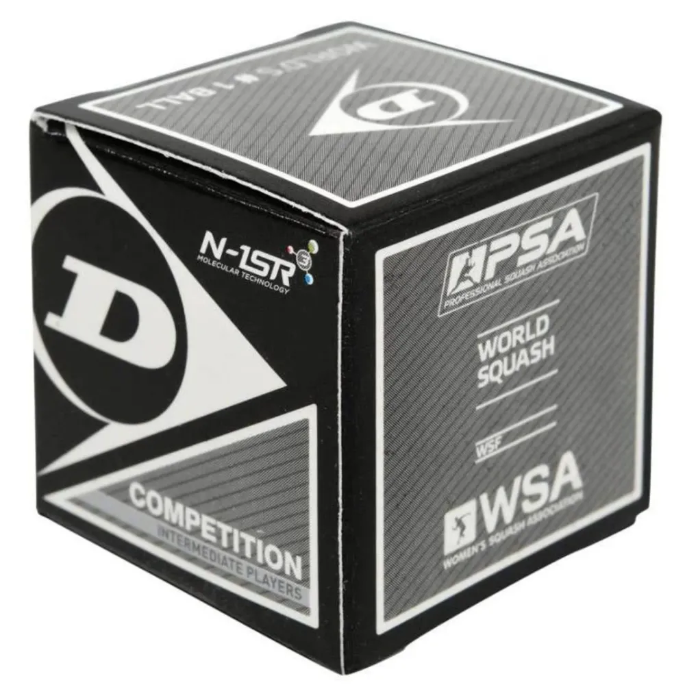 М`яч для сквошу Dunlop Competition 1 жовтий - 2