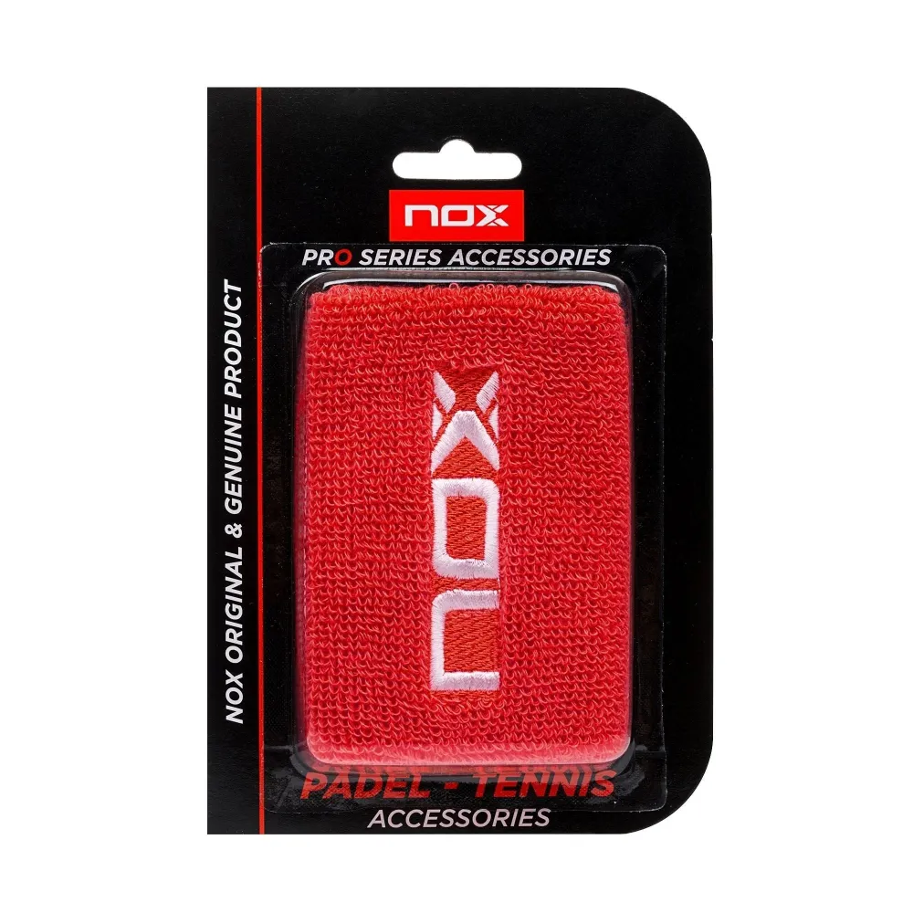 Напульсник NOX MUNEQUERAS RED LOGO WHITE - 1