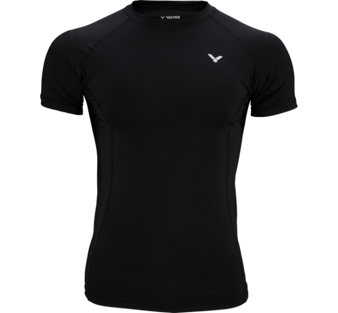 VICTOR Compression Shirt Uni black 5708