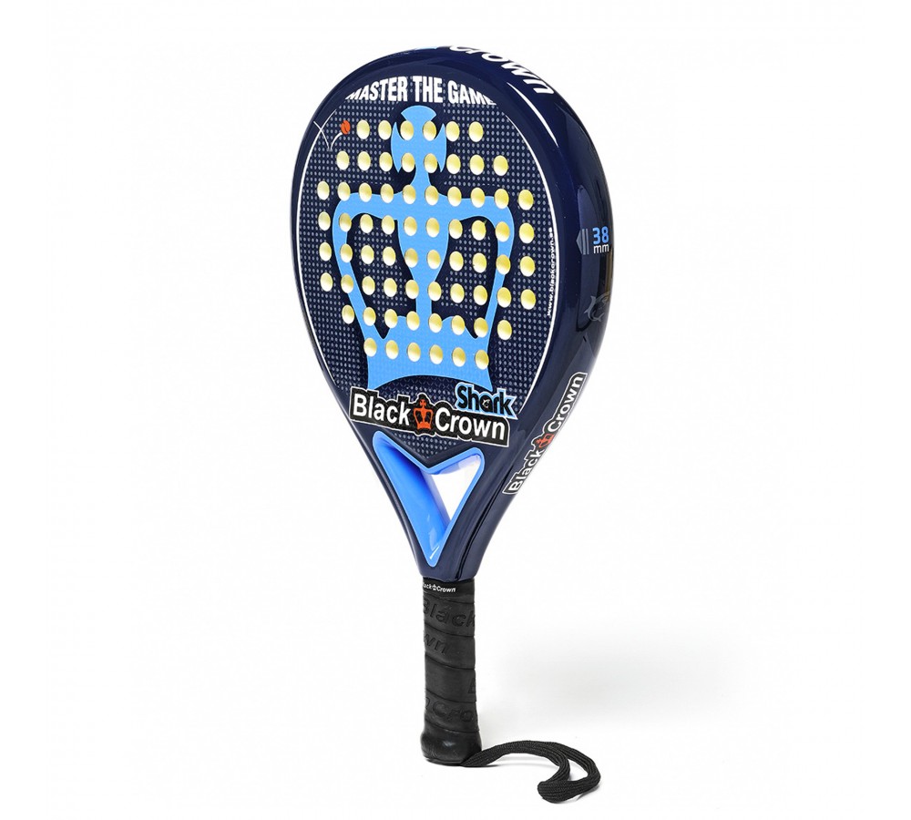 Black Crown Shark Padel Tennis Racket