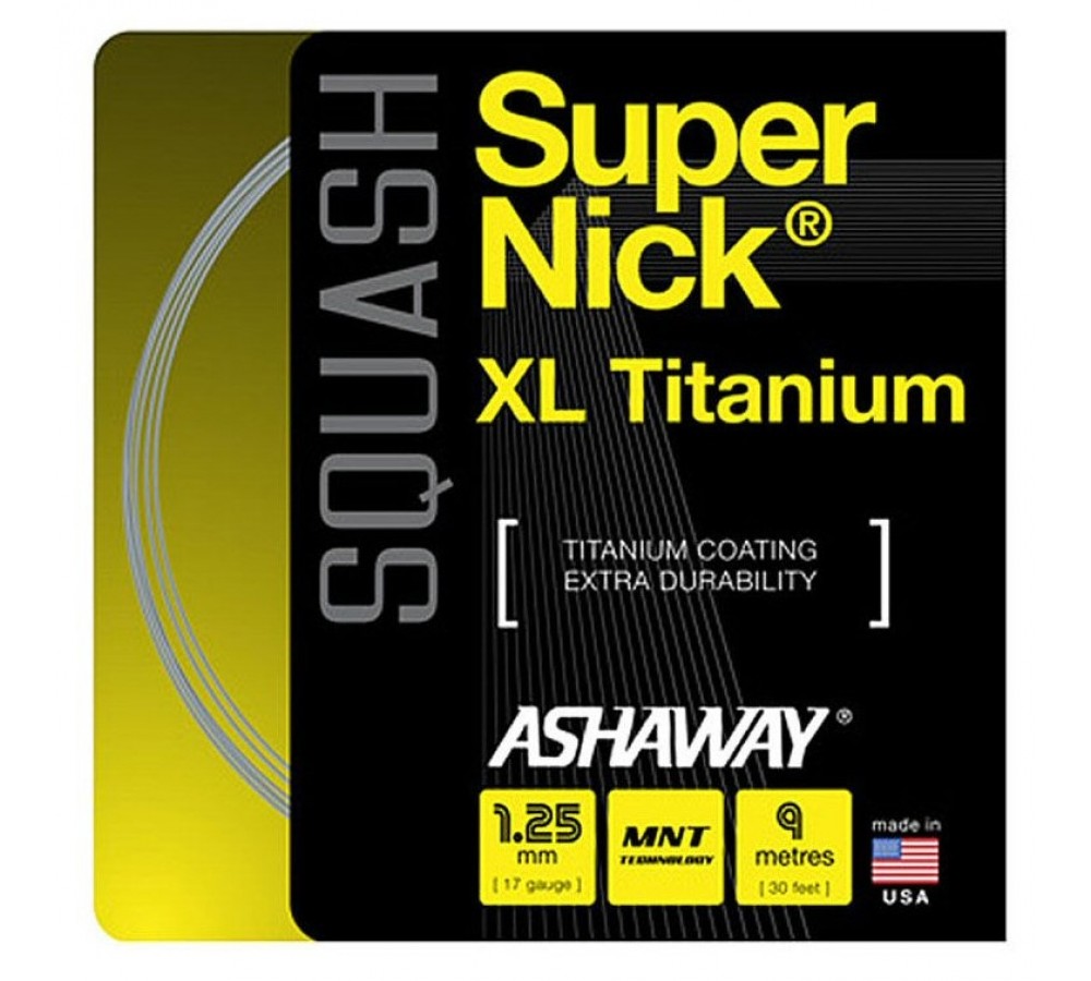 Струна для сквошу Ashaway SuperNick XL Ti Set