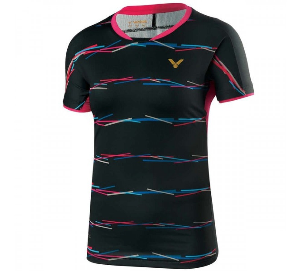 T-shirt VICTOR GAMES FEMALE Black