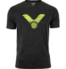 T-shirt VICTOR black melange 6529