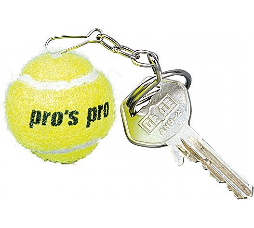 Брелок жовтий м'яч Pros Pro