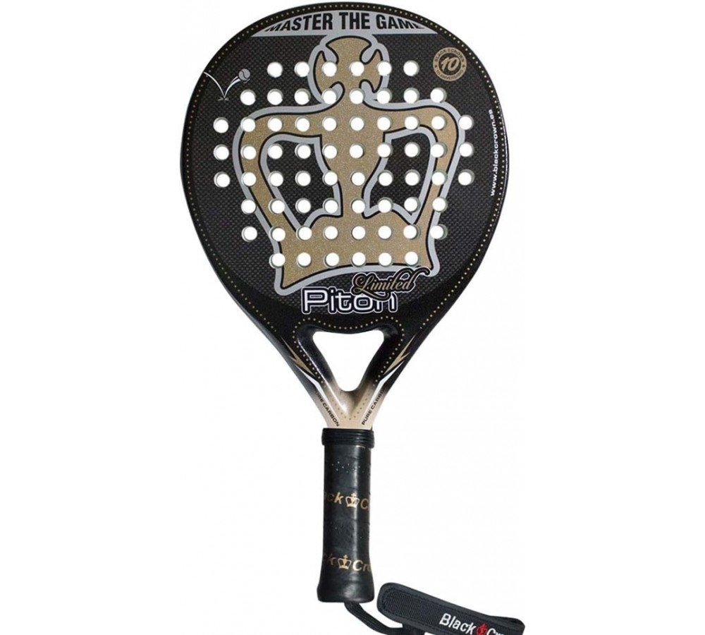 Black Crown Piton Limited Padel Tennis Racket