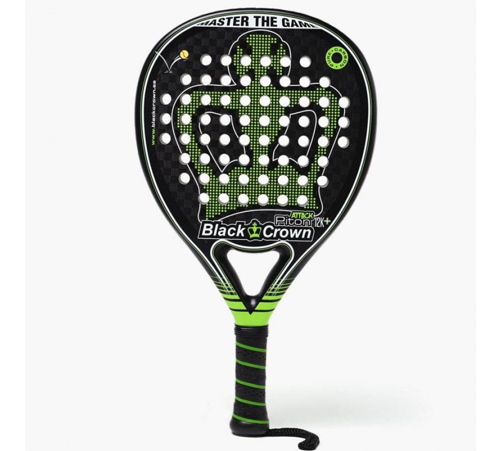 Black Crown Piton Attack 12K+ padel racket