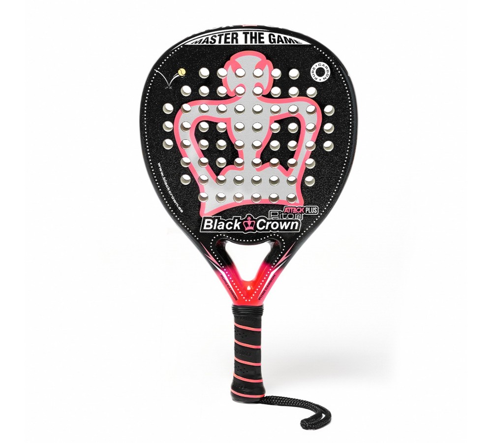 Black Crown Piton Attack Plus padel tennis racket