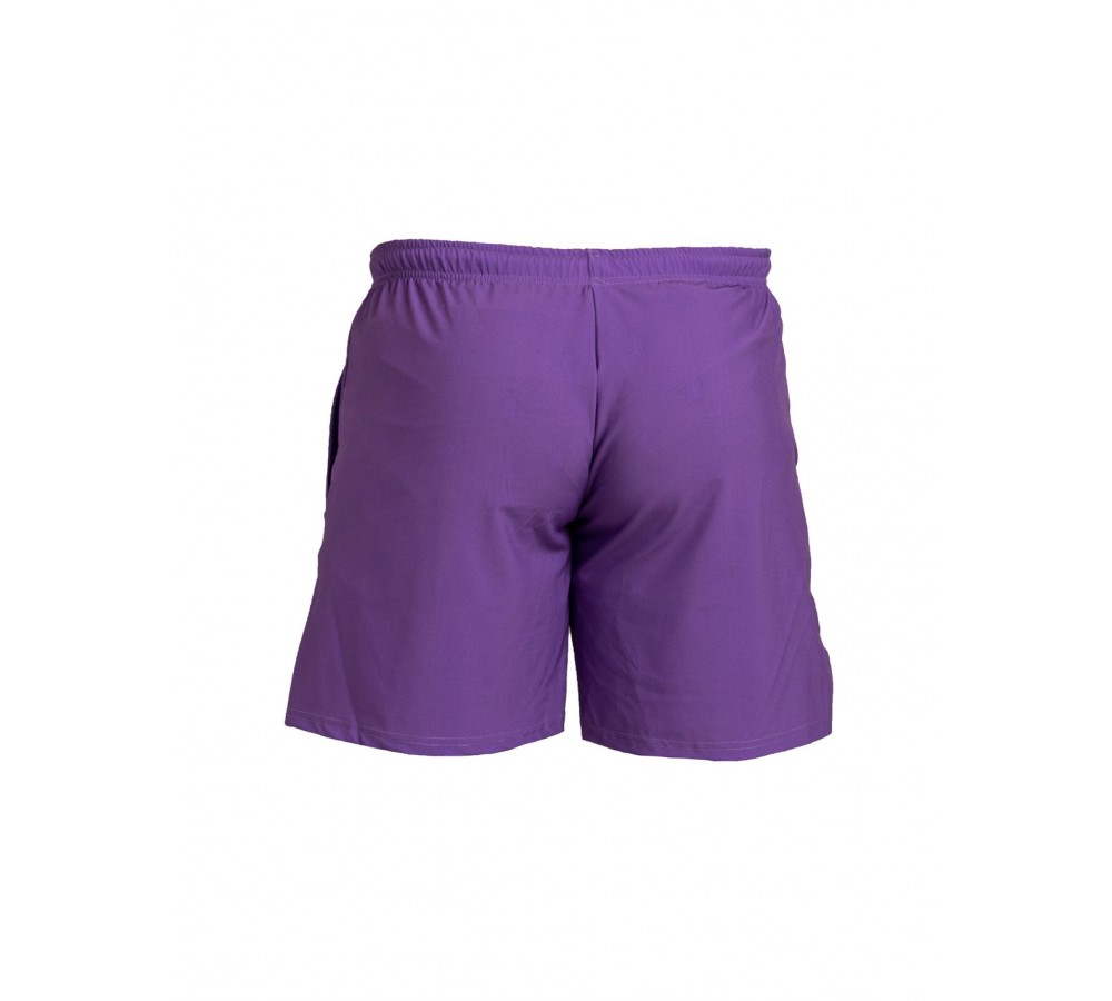 Black Crown Boston Purple Shorts