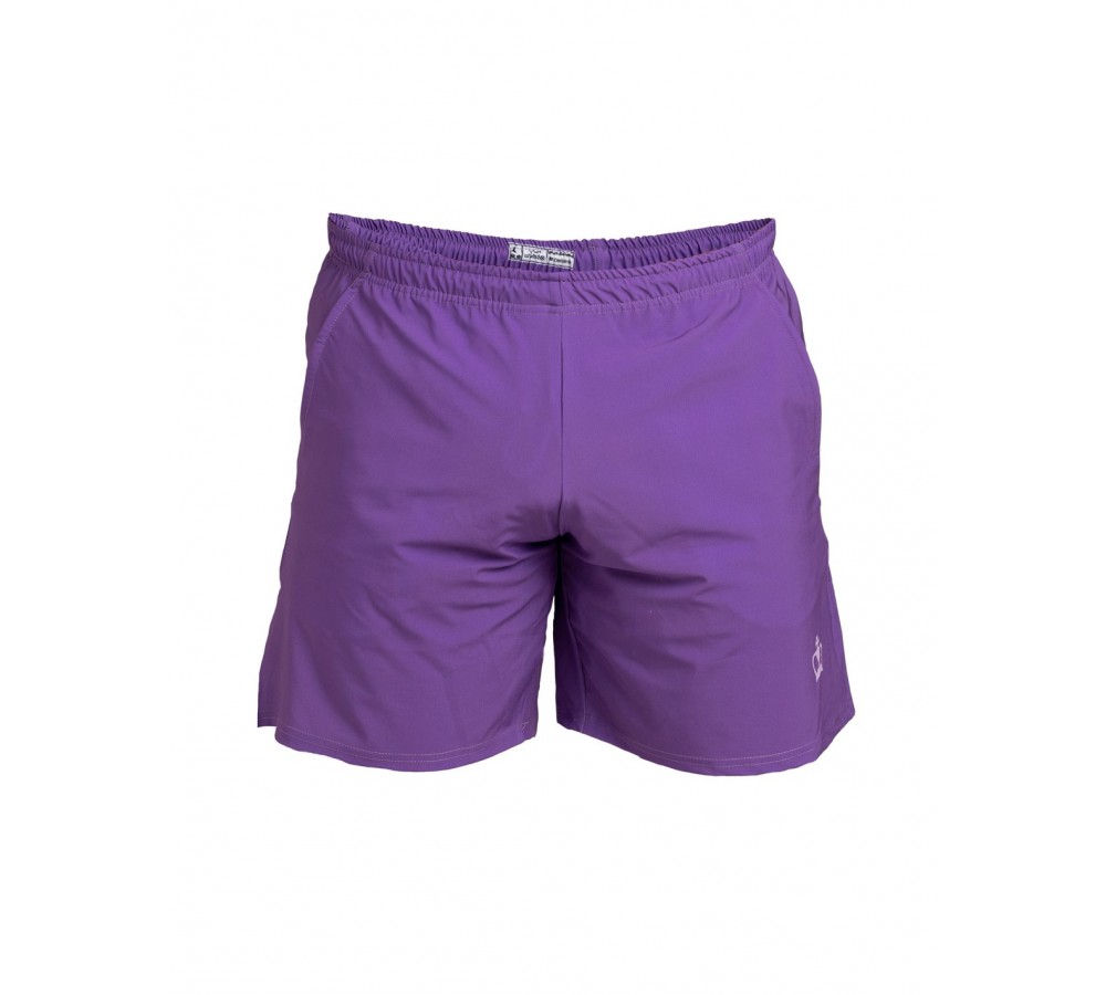 Black Crown Boston Purple Shorts