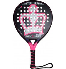 Padel tennis racket Black Crown Piton Nakano