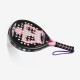 Padel tennis racket Black Crown Piton Nakano