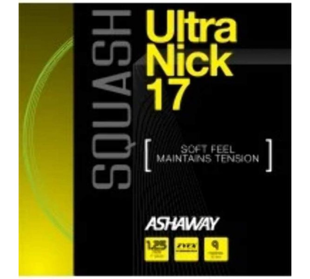 Ashaway UltraNick 17 Set squash string