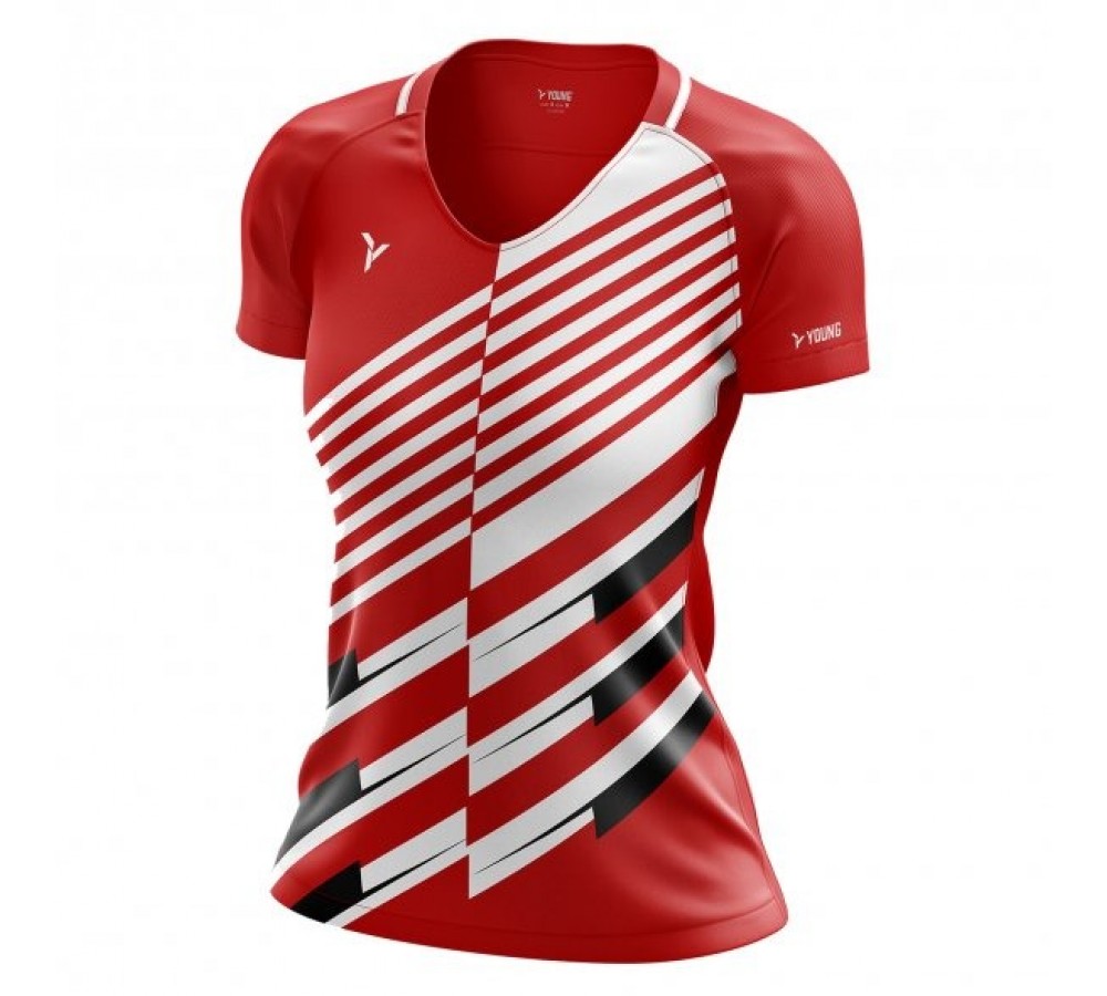 T-shirt Yang Yang Y-Fresco 2 Ladies Tournament Red