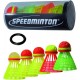 Set of Speedminton Tube Mix shuttlecocks (5 pcs)